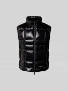 Dsquared2 Steppweste mit Stehkragen in Black, Größe 48