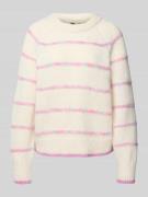 Pieces Regular Fit Strickpullover mit Raglanärmeln Modell 'NELIA' in O...