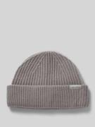 Jack & Jones Beanie aus reiner Wolle in Hellgrau, Größe 1