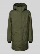 Didriksons Parka mit Kapuze Modell 'KENNY' in Dunkelgruen, Größe S