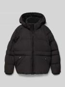 CARS JEANS Steppjacke mit Kapuze in Black, Größe 140