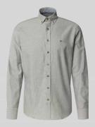 Fynch-Hatton Regular Fit Freizeithemd mit Button-Down-Kragen in Bottle...