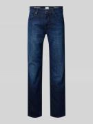 Brax Slim Fit Jeans mit 5-Pocket-Design Modell 'Chuck' in Dunkelblau M...