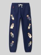 Polo Ralph Lauren Kids Regular Fit Sweatpants mit Logo-Print Modell 'B...