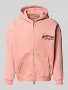 ANOTHER COTTON LAB Sweatjacke mit Kapuze in Pink, Größe L