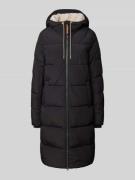 camel active Steppmantel mit Kapuze in Black, Größe 48