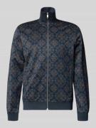 MCNEAL Sweatjacke mit Stehkragen in Dunkelblau, Größe XL