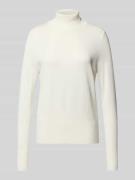 Christian Berg Woman Rollkragenpullover aus Viskose-Mix in Offwhite, G...