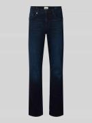 Brax Straight Leg Jeans im 5-Pocket-Design Modell 'Cadiz' in Blau, Grö...
