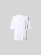 Marni T-Shirt mit Label-Detail in Weiss, Größe 48