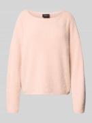 s.Oliver BLACK LABEL Regular Fit Pullover mit Viskose-Anteil in Rose, ...
