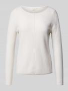 Christian Berg Woman Kaschmirpullover aus Kaschmir-Mix in Offwhite, Gr...