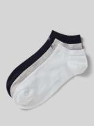 CK Calvin Klein Sneakersocken mit Label-Detail im 3er-Pack in Hellblau...