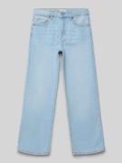 Levi’s® Kids Wide Leg Jeans im 5-Pocket-Design in Hellblau, Größe 152