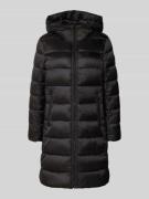 Marc Cain Steppmantel mit Kapuze in Black, Größe 34