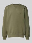 Tommy Hilfiger Regular Fit Sweatshirt mit Baumwoll-Anteil in Oliv, Grö...