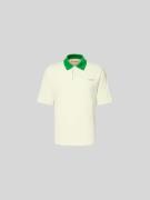 Marni Poloshirt mit Label-Detail in Offwhite, Größe 48