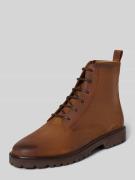 JOOP! SHOES Schnürstiefel mit Reißverschluss Modell 'loreto' in Cognac...