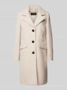 More & More Mantel mit Pattentaschen in Sand, Größe 44