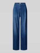 Mustang Jeans mit weitem Bein und Gesäßtaschen Modell 'Luise' in Jeans...