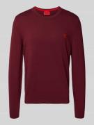 HUGO Regular Fit Strickpullover aus reiner Baumwolle Modell 'SAN CASSI...