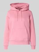 Tommy Jeans Regular Fit Hoodie aus Baumwoll-Mix in Rosa, Größe L