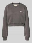 ANOTHER COTTON LAB Sweatshirt mit Label-Print Modell 'Always Late' in ...