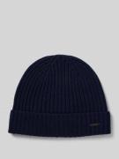 JOOP! Collection Beanie mit Label-Detail Modell 'FRANCIS' in Marine, G...