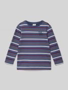 s.Oliver RED LABEL Regular Fit Langarmshirt aus reiner Baumwolle in Bl...