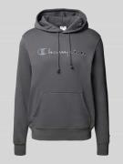 CHAMPION Hoodie mit Känguru-Tasche in Anthrazit, Größe L