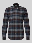 Barbour Tailored Fit Freizeithemd aus reiner Baumwolle in Dunkelbraun,...