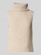 Vila Pullunder mit Rollkragen Modell 'BELUNA' in Beige, Größe L