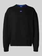 Hugo Blue Regular Fit Strickpullover aus Baumwoll-Mix Modell 'SAN CASE...