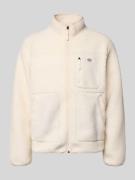 Dickies Sweatjacke aus Teddyfell in Offwhite, Größe L