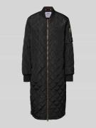 Original Bombers Steppmantel mit Storm Cuffs in Black, Größe L