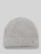 HUGO Beanie aus reinem Kaschmir Modell 'XAMIROH' in Silber Melange, Gr...