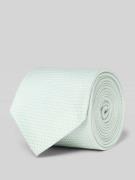 OLYMP Seidenkrawatte mit Strukturmuster in Gruen, Größe 1