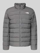 The North Face Steppjacke mit Reißverschluss in Graphit, Größe L