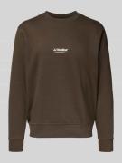 Jack & Jones Longsleeve mit Rundhalsausschnitt in Dunkelbraun, Größe X...