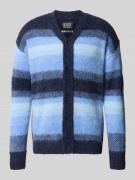 Scotch & Soda Strickjacke mit V-Ausschnitt in Marine, Größe XL