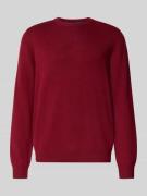 Christian Berg Men Regular Fit Strickpullover aus Baumwoll-Woll-Mix in...