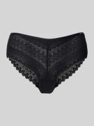 Skiny Slim Fit Slip mit Logo-Applikation Modell 'Cheeky' in Black, Grö...