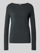 Marc O'Polo Regular Fit Strickpullover aus Woll-Mix in Dunkelgrau, Grö...