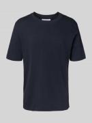 Marc O'Polo Denim Regular Fit T-Shirt aus reiner Baumwolle in Dunkelbl...
