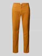 Brax Regular Fit Chino mit Gesäßtaschen Modell 'Fabio' in DUNKEL GELB,...