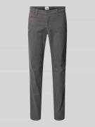 Brax Regular Fit Chino mit Gesäßtaschen Modell 'Fabio' in Graphit, Grö...