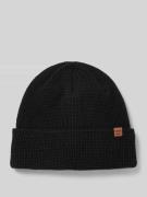 Barts Beanie mit Label-Detail in Black, Größe 1