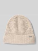 Tom Tailor Beanie mit Baumwoll-Anteil in Beige, Größe 1