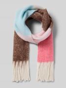 Tom Tailor Schal mit Fransen in Blau, Größe 1