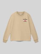 Levi’s® Kids Longsleeve mit Rundhalsausschnitt und Label-Stitching in ...